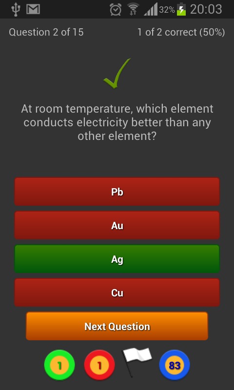 Science Quiz Freemium截图4