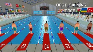 Real Water Swimming Pool Race Water Park Adventure截图5