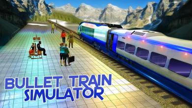 Bullet Train Simulator: Real Euro Train 2018截图4