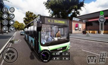 Euro Bus Sim 3D 2019截图1