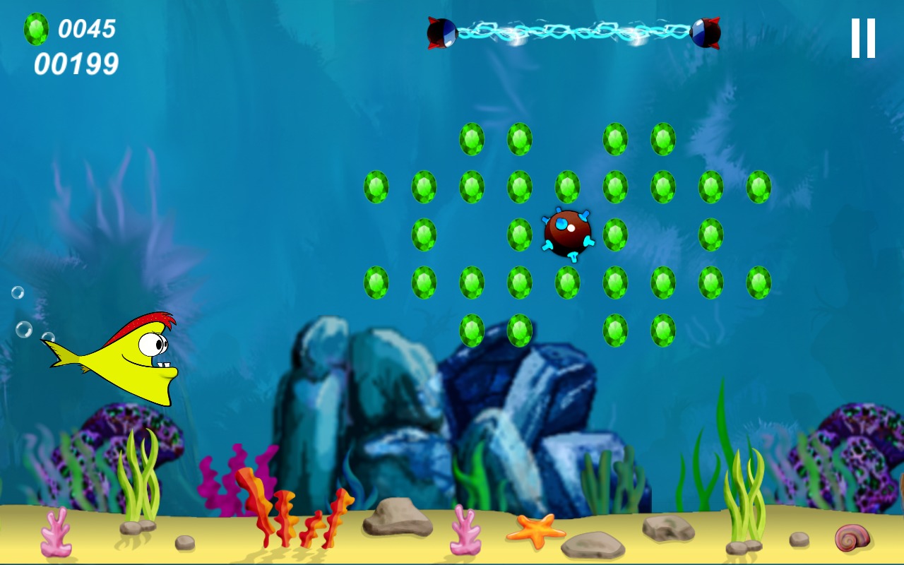 Flatty Fish Adventure FREE截图1