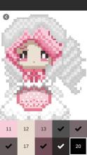 Princess Color By Number: Pixel Art Princess截图2