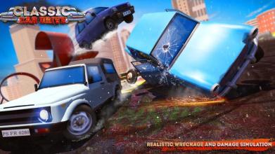 Ultimate Car Drive - Classic Car Stunts Simulator截图1