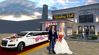 Luxury Wedding Bridal City Car Driving截图5