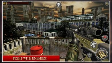 WW2 Battleground War: Sniper 3d Missions截图1