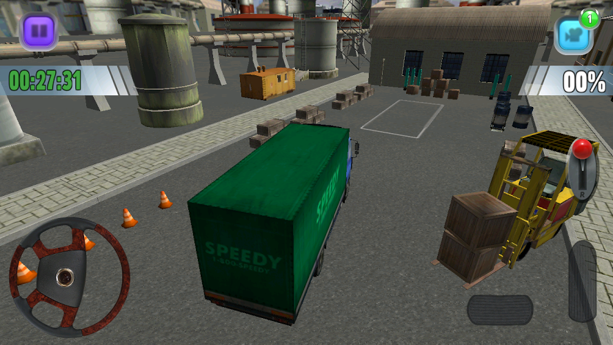Truck Sim 3D Parking Simulator截图1