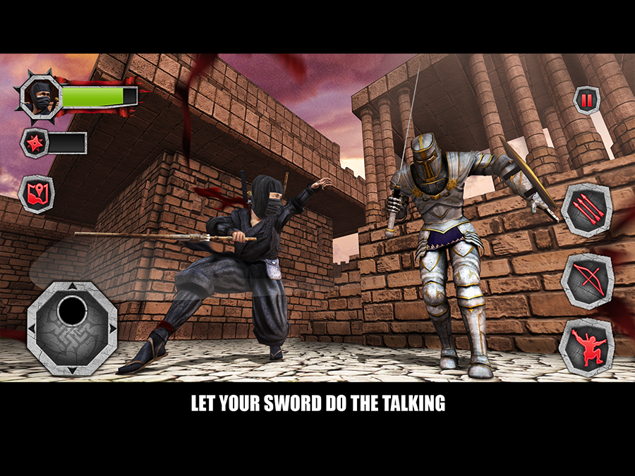 Ninja Warrior Survival Fight截图2