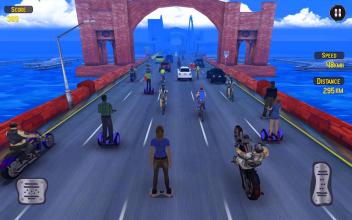 Hoverboard Racer 3D : Subway Hoverboards Racing截图2