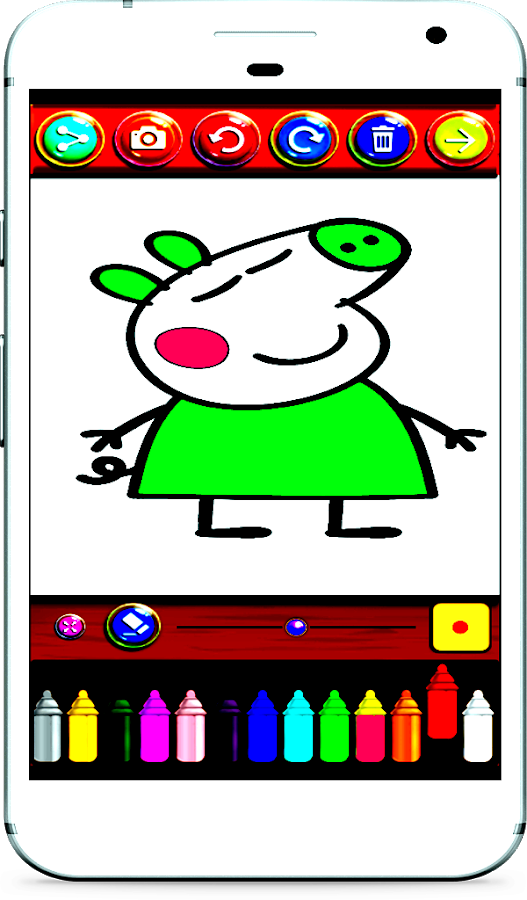 Coloringbook: Pipa peg Fans截图2