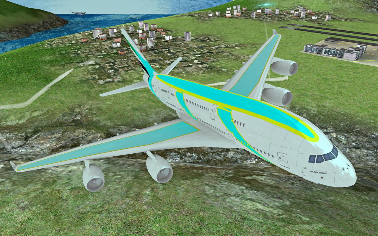 Fly Plane Flight 3D Airplane Simulator截图4