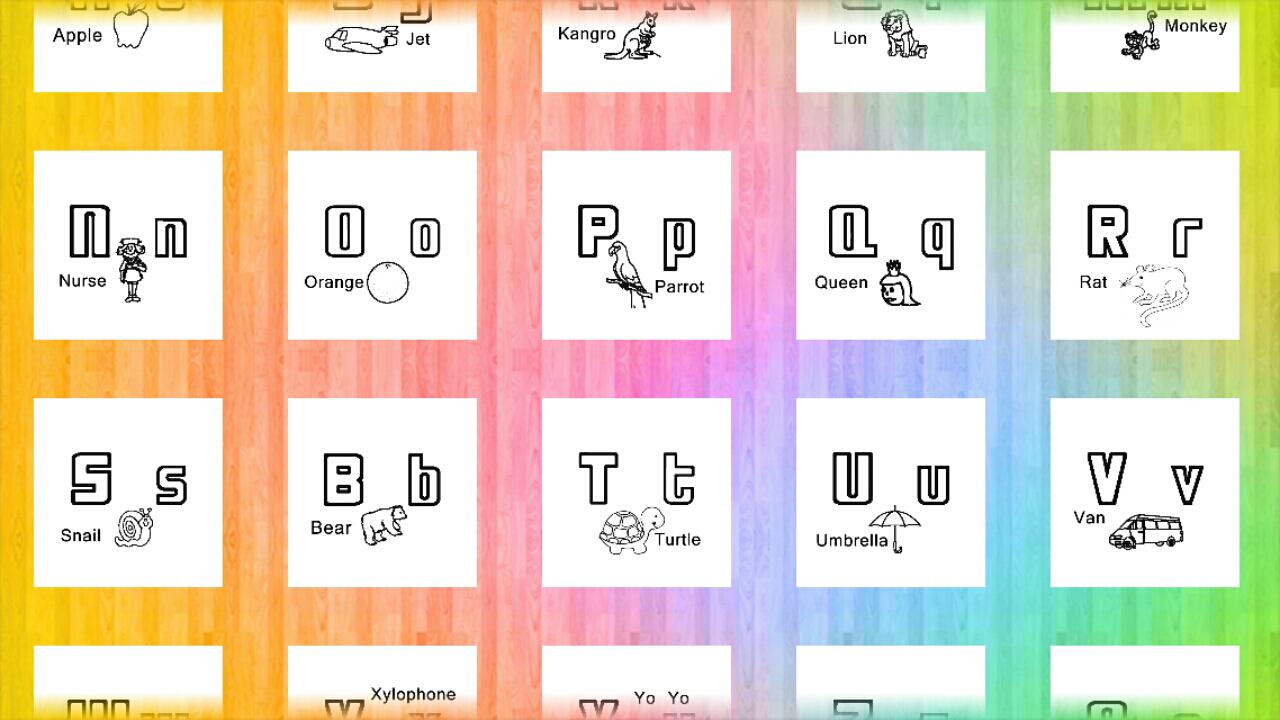 Alphabet Coloring截图3