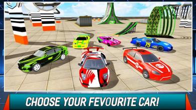 Speedway Skidstorm - Impossible Stunts Car Tracks截图2