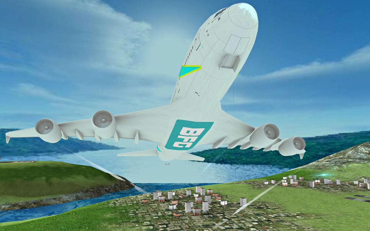 Fly Plane Flight 3D Airplane Simulator截图2
