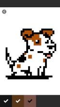 Dog Color By Number: Pixel Art Dog截图3