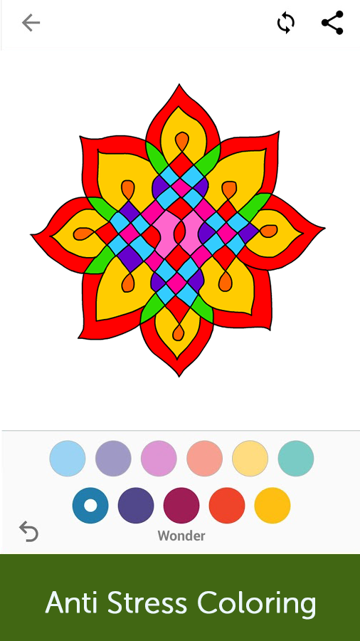 Draw Rangoli Designs- Coloring Book截图2