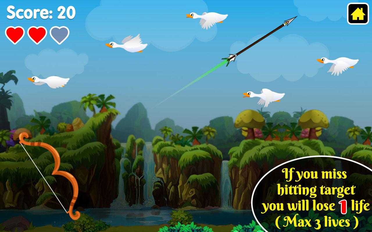 Duck Hunting : King of Archery Hunting Games截图1