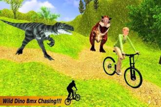 BMX Bicycle Racing Dino World Adventure截图1