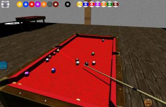 3D billiards 8 and 9 ball截图1