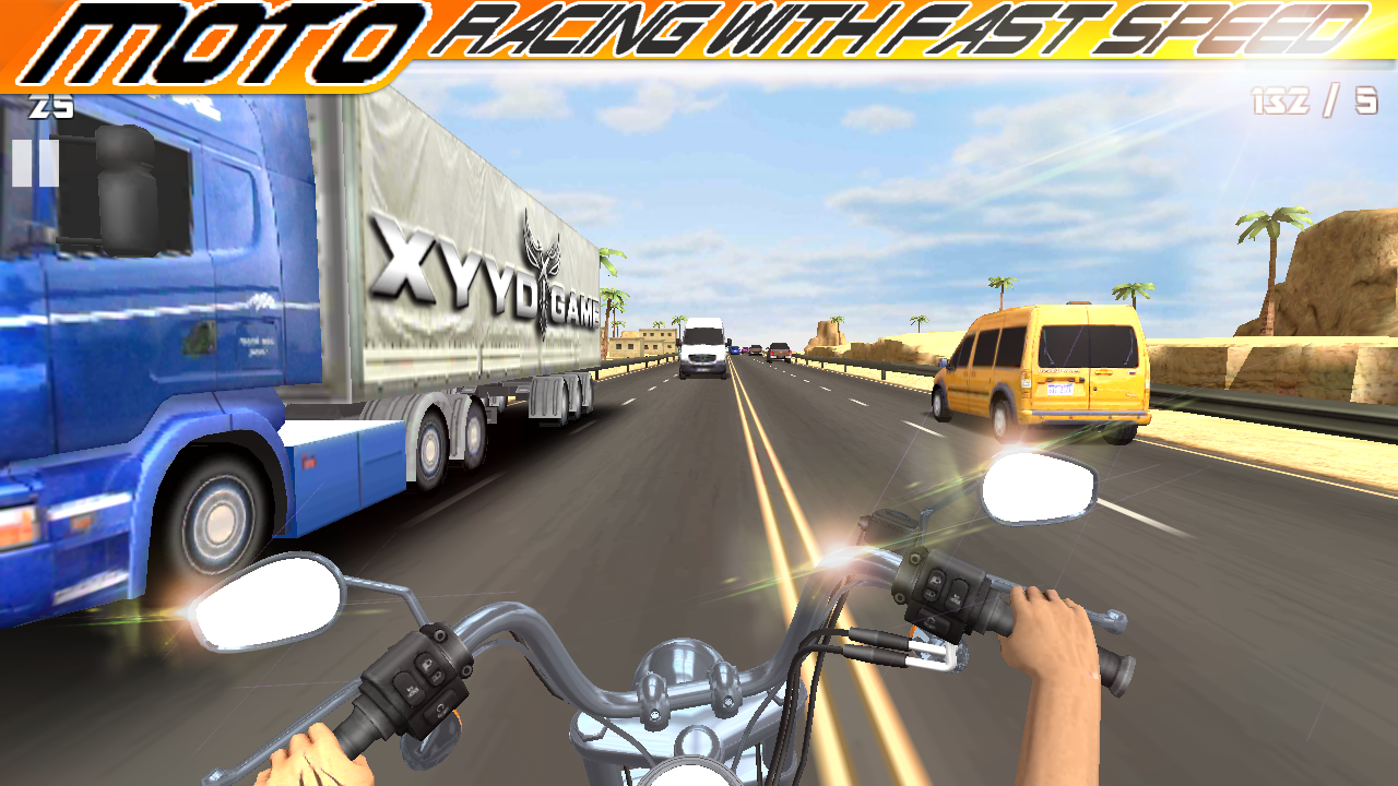 Traffic Moto Racing 2截图4