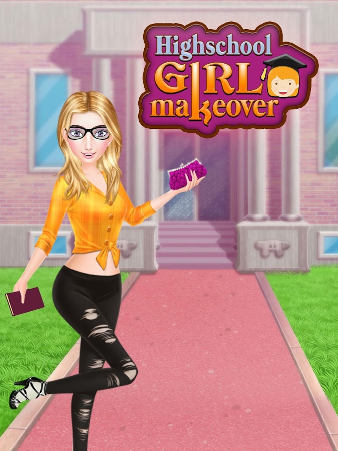 Highschool Girl Makeover - Makeup & Dress up Salon截图5