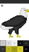 Bird Color By Number: Pixel Art Bird截图3