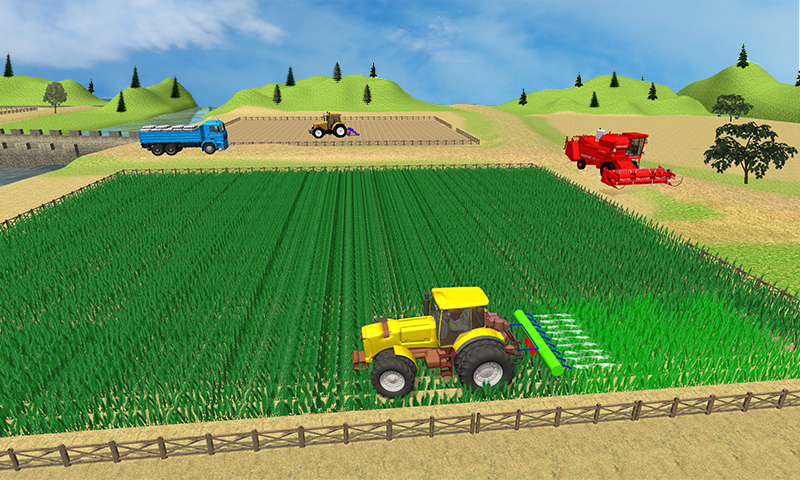 Tractor Farming Simulator 3D 2018截图2