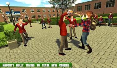 High School Gangster Bully Fights Karate Girl Game截图4