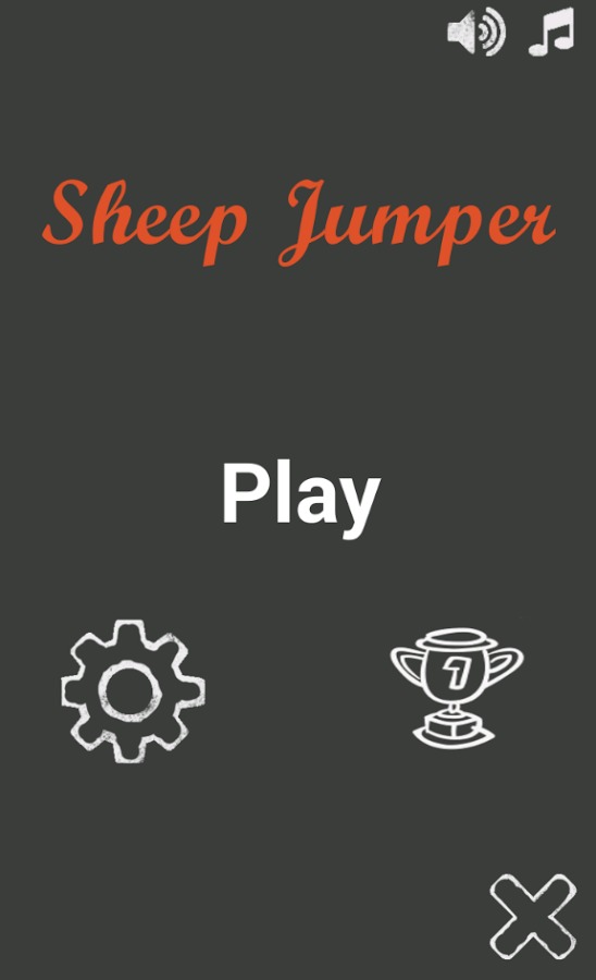 Sheep Jumper Chalkboard截图1