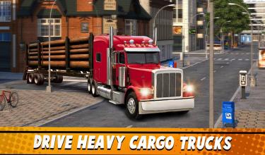 Euro Truck Simulator 2 : Cargo Truck Games截图4