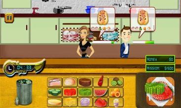 Burger Shop Food Court Game截图3
