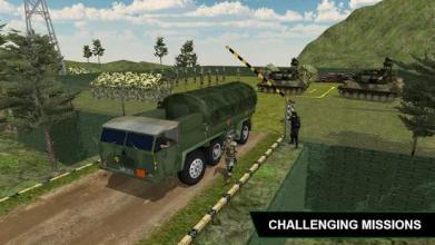 Off Road Army Truck Driving Game截图1
