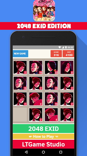 2048 EXID KPop Game截图4