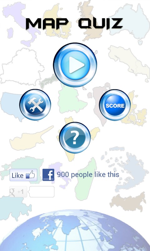 World Map Quiz Puzzle截图1