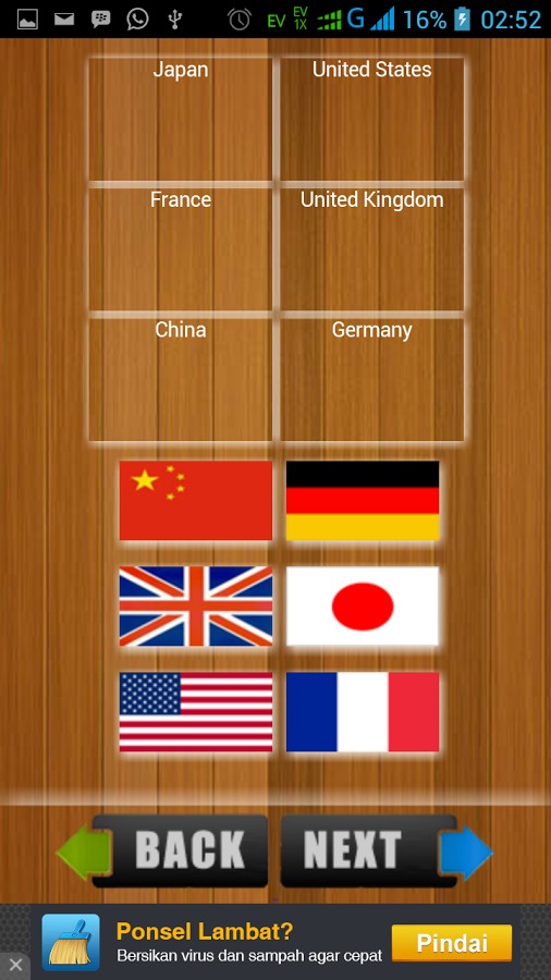 QUIZ : Nation Flag截图5