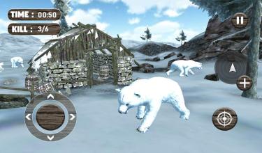 Polar Bear Shoot Hunter 3d : Hunting Games 2018截图1