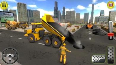 Indian Road Construction & Excavator Simulator 18截图1