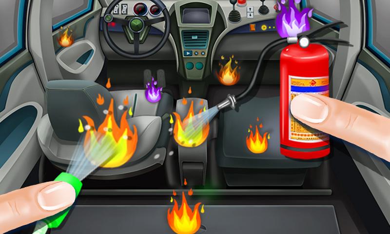 Fire Truck: Animal Rescue Game截图3