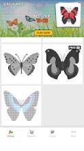 Pixel Art - Coloring Butterfly截图4