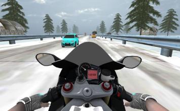 Highway Traffic Bike Rider Chase截图1