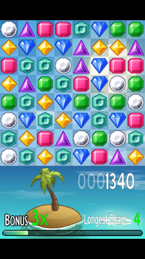 Free Jewels Puzzle HD截图5