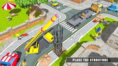 Elevated Train Track Builder : Subway Craft 2018截图4