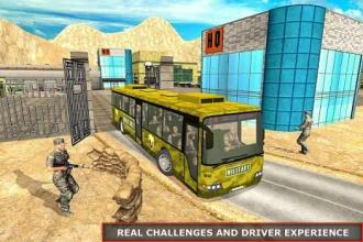Army Bus Coach Driving: Bus Driver Games截图2