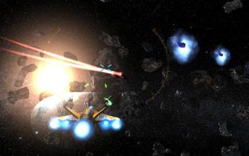 Space Battle: Spaceships War among Stars Fire 3D截图4