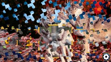 Wolf Jigsaw Puzzles Games截图1