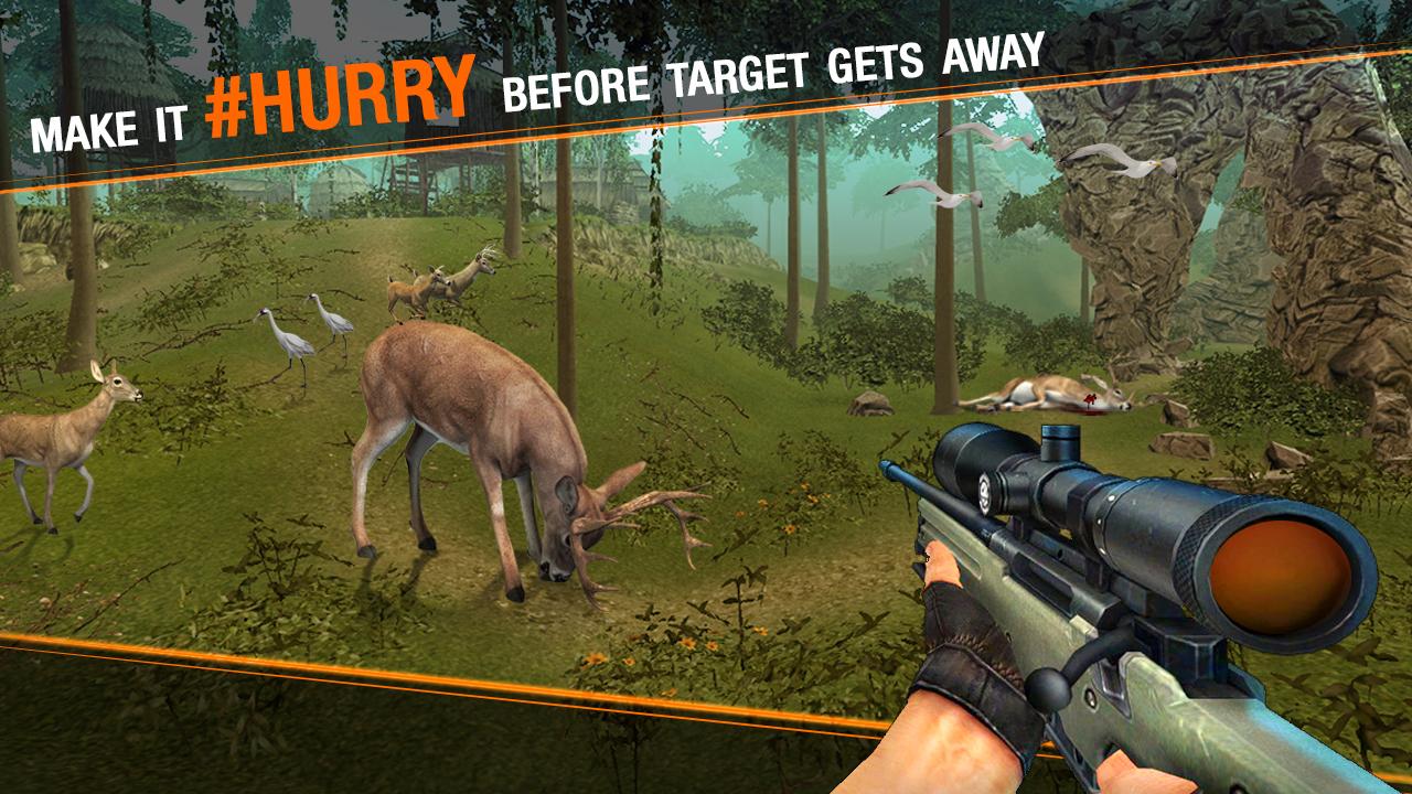 鹿狩猎狙击手 - 动物狩猎截图4