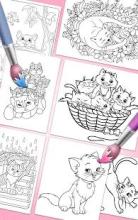 Cats Coloring Pages截图5