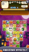 Halloween Puzzle 2018 – Match 3 Monster截图3