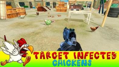 Crazy Chicken Shooting - Angry Chicken Knock Down截图5
