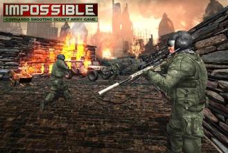 Impossible Commando Shooting Secret Army Game截图2