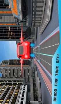 未来飞行机器人汽车出租车运输游戏截图